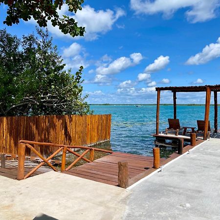 Casa Sol Y Luna -Beautiful Sunrises And Infinity Pool Bacalar Eksteriør billede