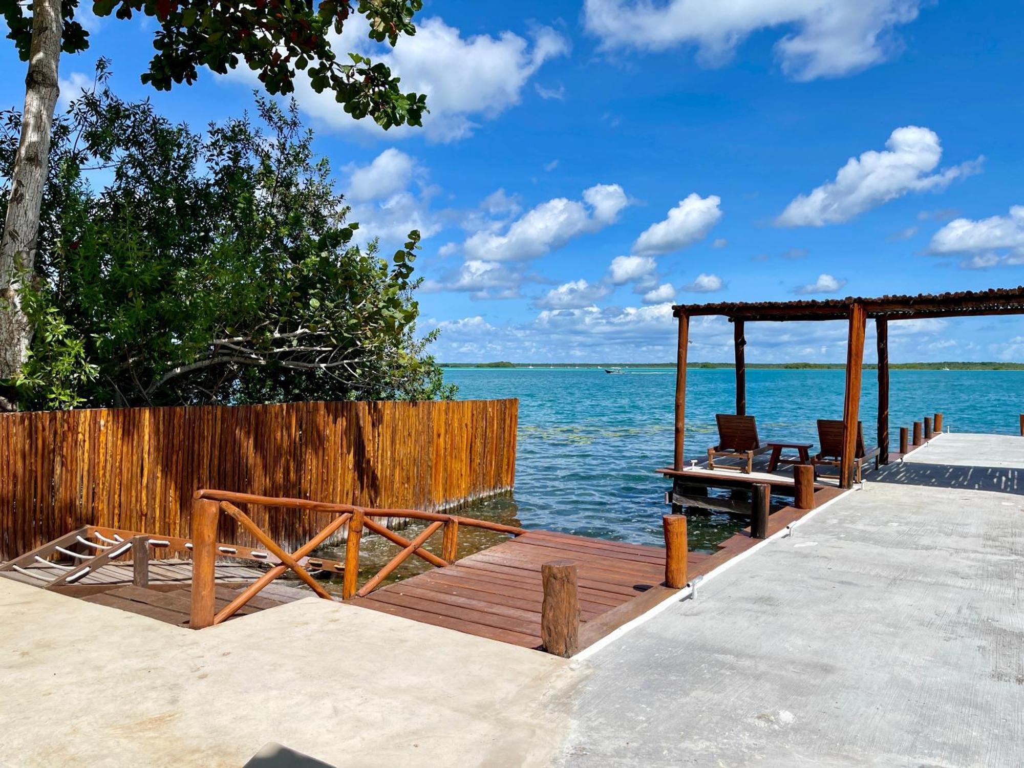 Casa Sol Y Luna -Beautiful Sunrises And Infinity Pool Bacalar Eksteriør billede